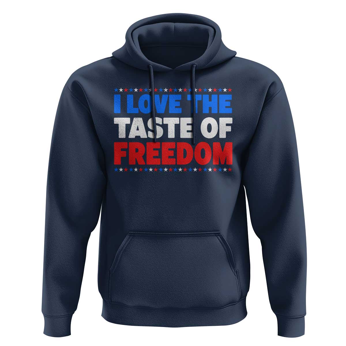 I Love The Taste Of Freedom Funny 4th of July Couple Matching Hoodie