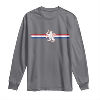 Nederland Dutch Republic Lion Vintage Holland Flag Long Sleeve Shirt