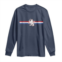 Nederland Dutch Republic Lion Vintage Holland Flag Long Sleeve Shirt