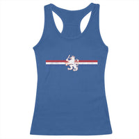 Nederland Dutch Republic Lion Vintage Holland Flag Racerback Tank Top