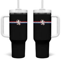 Nederland Dutch Republic Lion Vintage Holland Flag Tumbler With Handle