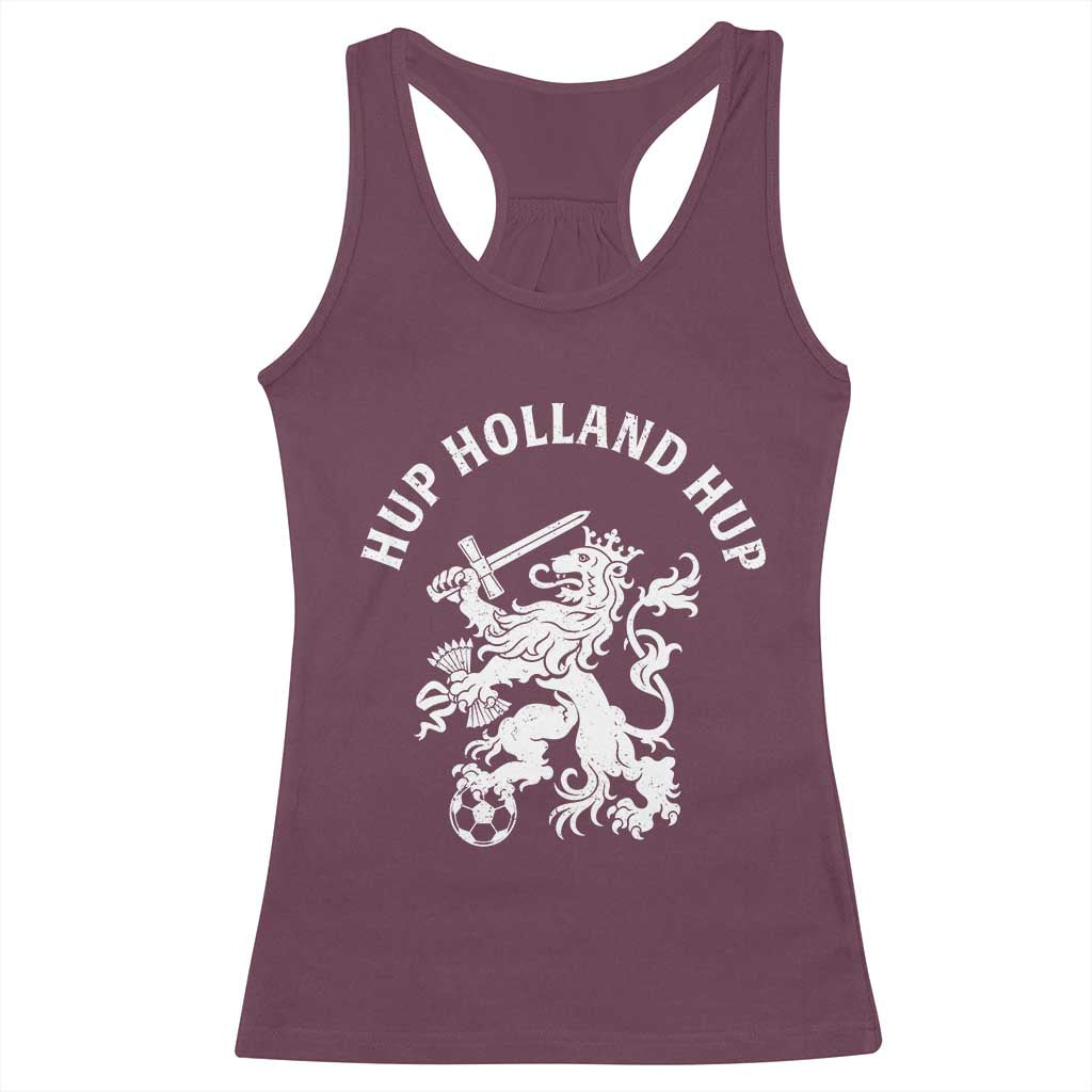 Netherlands Hup Holland Hup Dutch Lion Nederlands Fan Racerback Tank Top