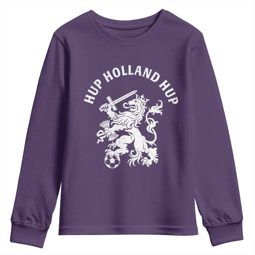 Netherlands Hup Holland Hup Dutch Lion Nederlands Fan Youth Sweatshirt