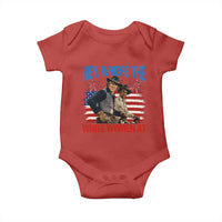 Hey Where The White Women At 4th of July Meme 70s Movie Baby Onesie