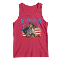 Hey Where The White Women At 4th of July Meme 70s Movie Tank Top