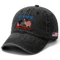 Hey Where The White Women At 4th of July Meme 70s Movie Washed Cotton Baseball Cap