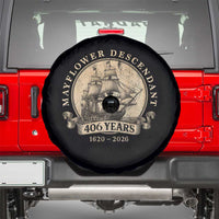 Mayflower Descendant Spare Tire Cover 406 Years Pilgrim Fathers Thanksgiving History