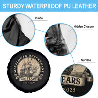 Mayflower Descendant Spare Tire Cover 406 Years Pilgrim Fathers Thanksgiving History