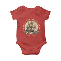 Mayflower Descendant Baby Onesie 406 Years Pilgrim Fathers Thanksgiving History