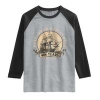 Mayflower Descendant Raglan Shirt 406 Years Pilgrim Fathers Thanksgiving History