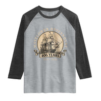Mayflower Descendant Raglan Shirt 406 Years Pilgrim Fathers Thanksgiving History