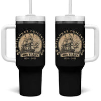 Mayflower Descendant Tumbler With Handle 406 Years Pilgrim Fathers Thanksgiving History