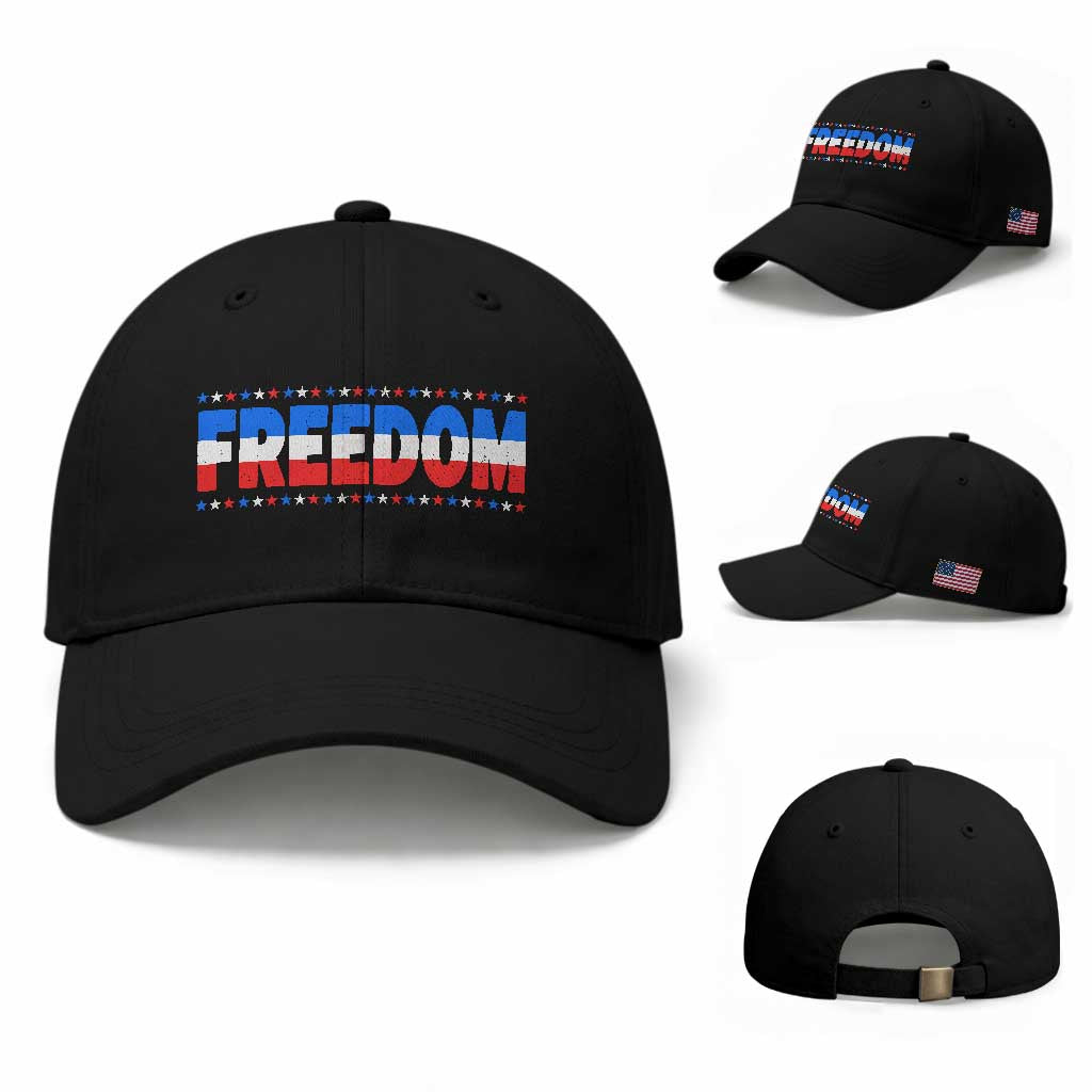 Freedom Funny 4th of July Couple Matching Baseball Cap