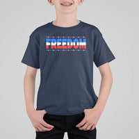 Freedom Funny 4th of July Couple Matching T Shirt For Kid