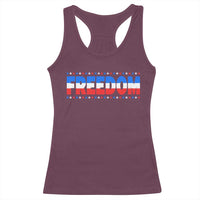 Freedom Funny 4th of July Couple Matching Racerback Tank Top