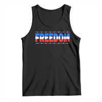 Freedom Funny 4th of July Couple Matching Tank Top