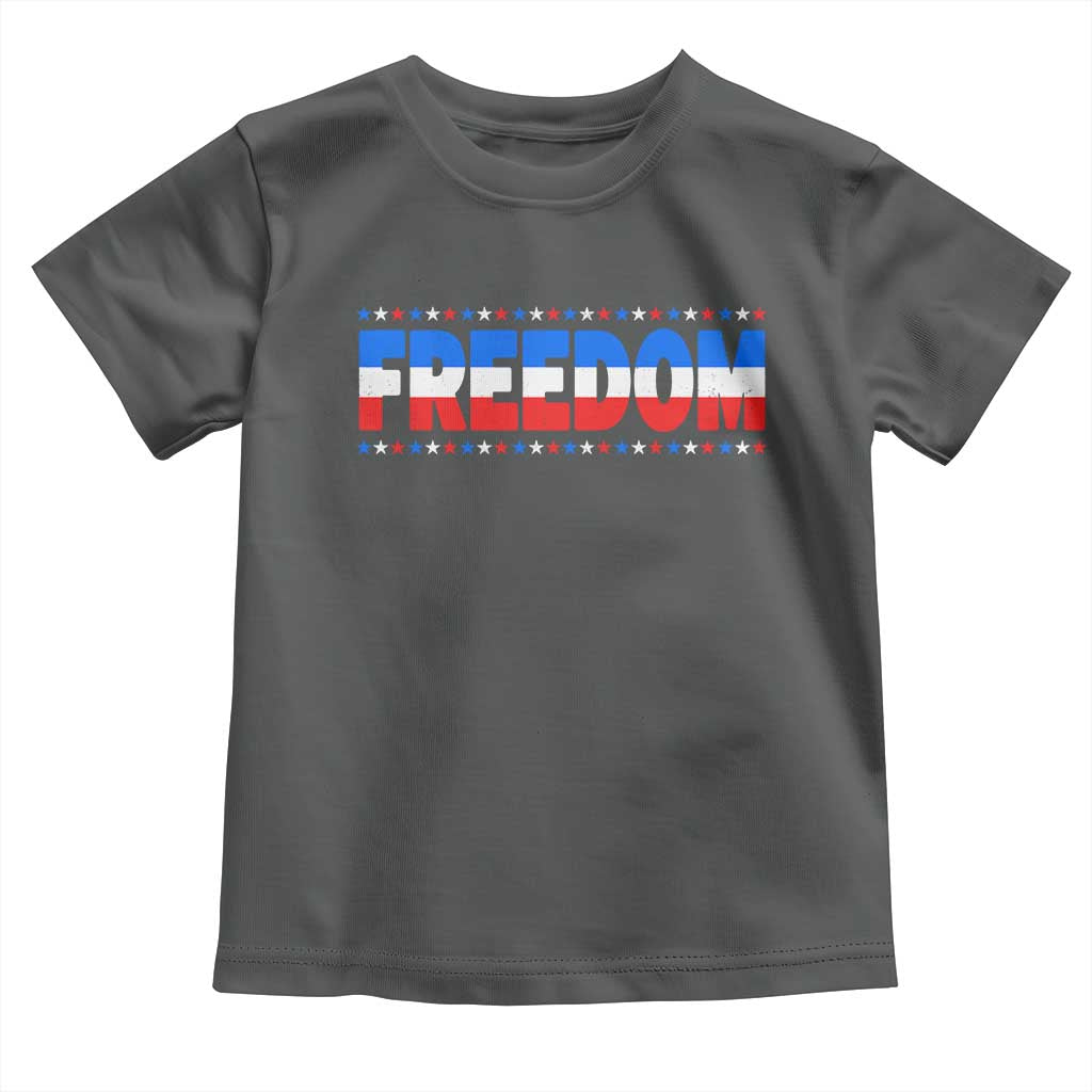 Freedom Funny 4th of July Couple Matching Toddler T Shirt