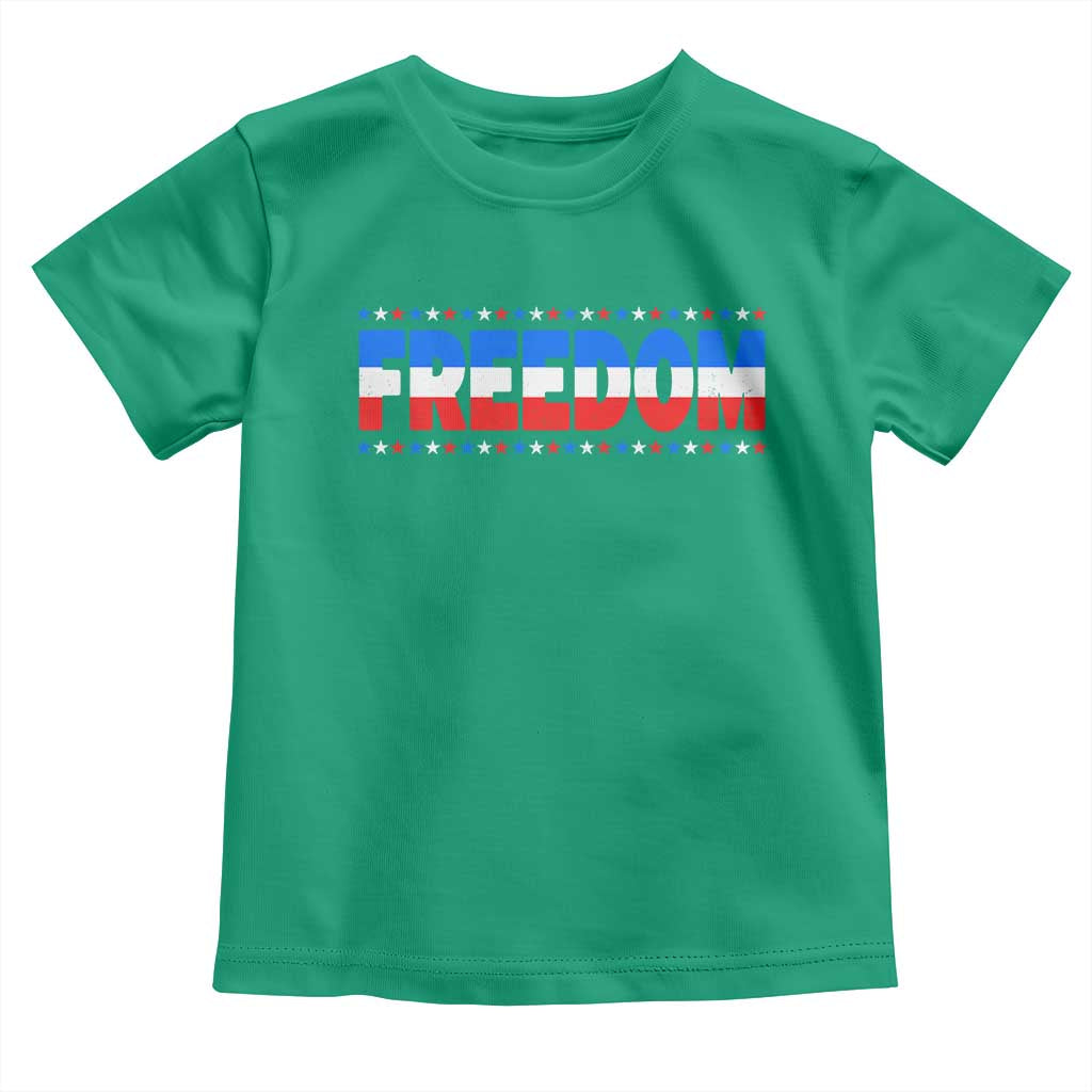 Freedom Funny 4th of July Couple Matching Toddler T Shirt