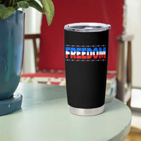 Freedom Funny 4th of July Couple Matching Tumbler Cup