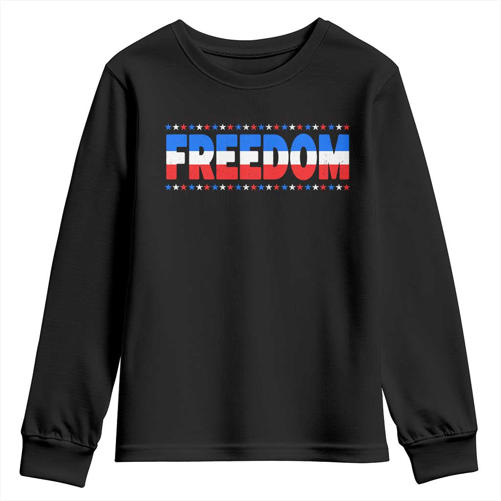 Freedom Funny 4th of July Couple Matching Youth Sweatshirt