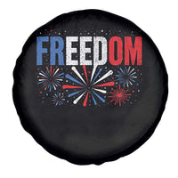 Freedom Funny 4th of July Couple Matching Spare Tire Cover US Fireworks