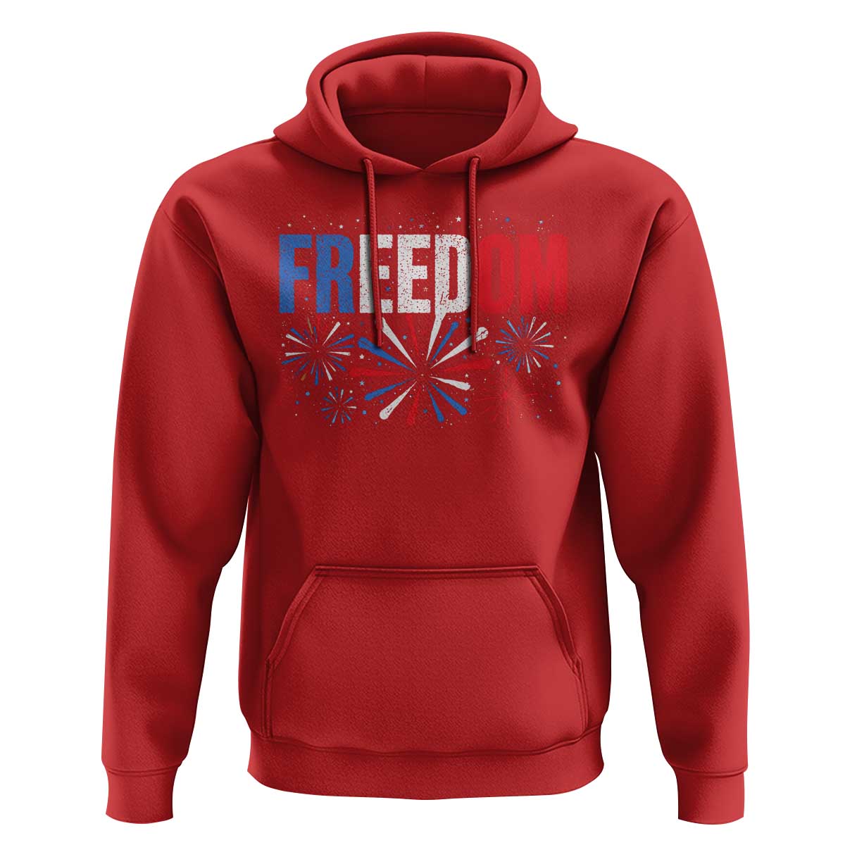 Freedom Funny 4th of July Couple Matching Hoodie US Fireworks