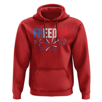 Freedom Funny 4th of July Couple Matching Hoodie US Fireworks