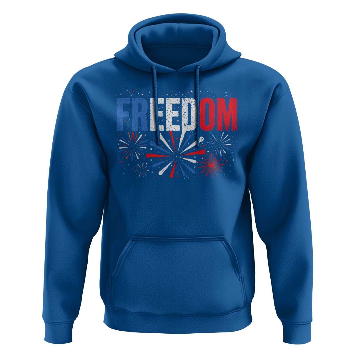 Freedom Funny 4th of July Couple Matching Hoodie US Fireworks