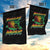 Reggae Music Garden Flag Rastafari Rasta Jamaica Boombox - Wonder Print Shop