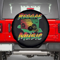 Reggae Music Spare Tire Cover Rastafari Rasta Jamaica Boombox - Wonder Print Shop