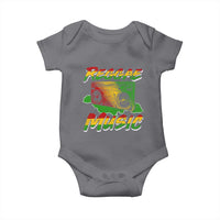 Reggae Music Baby Onesie Rastafari Rasta Jamaica Boombox - Wonder Print Shop