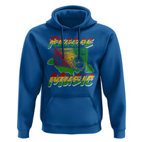 Reggae Music Hoodie Rastafari Rasta Jamaica Boombox - Wonder Print Shop