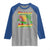 Reggae Music Raglan Shirt Rastafari Rasta Jamaica Boombox - Wonder Print Shop