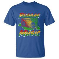 Reggae Music T Shirt Rastafari Rasta Jamaica Boombox - Wonder Print Shop