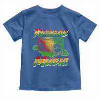 Reggae Music Toddler T Shirt Rastafari Rasta Jamaica Boombox - Wonder Print Shop