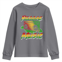 Reggae Music Youth Sweatshirt Rastafari Rasta Jamaica Boombox - Wonder Print Shop
