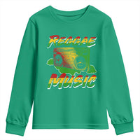 Reggae Music Youth Sweatshirt Rastafari Rasta Jamaica Boombox - Wonder Print Shop