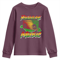 Reggae Music Youth Sweatshirt Rastafari Rasta Jamaica Boombox - Wonder Print Shop