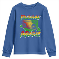 Reggae Music Youth Sweatshirt Rastafari Rasta Jamaica Boombox - Wonder Print Shop
