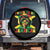 Proud To Be Jamaican Spare Tire Cover Jamaica Pride Flag Girl Sunglasses - Wonder Print Shop