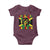 Proud To Be Jamaican Baby Onesie Jamaica Pride Flag Girl Sunglasses - Wonder Print Shop
