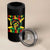 Proud To Be Jamaican 4 in 1 Can Cooler Tumbler Jamaica Pride Flag Girl Sunglasses - Wonder Print Shop