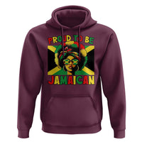 Proud To Be Jamaican Hoodie Jamaica Pride Flag Girl Sunglasses - Wonder Print Shop