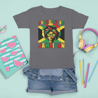Proud To Be Jamaican T Shirt For Kid Jamaica Pride Flag Girl Sunglasses - Wonder Print Shop