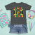 Proud To Be Jamaican T Shirt For Kid Jamaica Pride Flag Girl Sunglasses - Wonder Print Shop