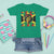 Proud To Be Jamaican T Shirt For Kid Jamaica Pride Flag Girl Sunglasses - Wonder Print Shop