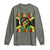 Proud To Be Jamaican Long Sleeve Shirt Jamaica Pride Flag Girl Sunglasses - Wonder Print Shop