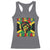Proud To Be Jamaican Racerback Tank Top Jamaica Pride Flag Girl Sunglasses - Wonder Print Shop