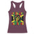 Proud To Be Jamaican Racerback Tank Top Jamaica Pride Flag Girl Sunglasses - Wonder Print Shop