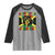 Proud To Be Jamaican Raglan Shirt Jamaica Pride Flag Girl Sunglasses - Wonder Print Shop